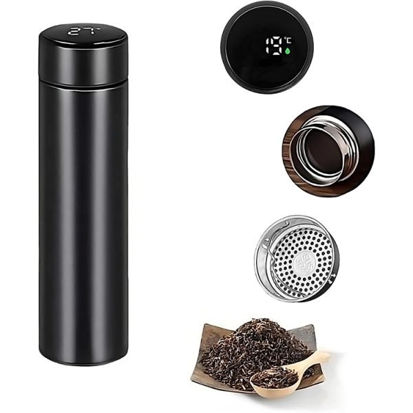 Termo Digital de Vacío con Pantalla LED – Botella de Agua en Acero Inoxidable - Imagen 2