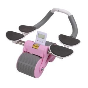 Rueda Abdominal con Rebote Automático y Soporte para Codos