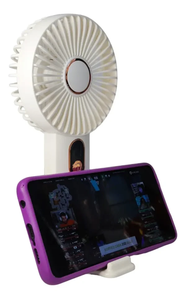 Ventilador Recargable S269 Portátil - Imagen 2