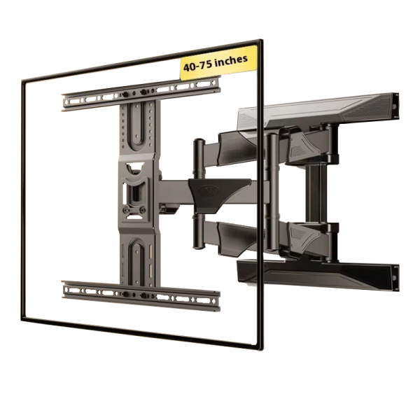 Soporte Doble Brazo 45-80 P6 Caja Amarilla