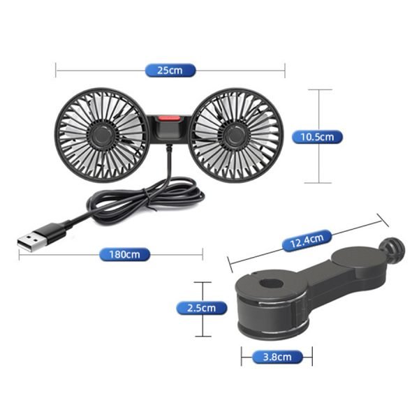 Ventilador Portátil F4207 - Imagen 3