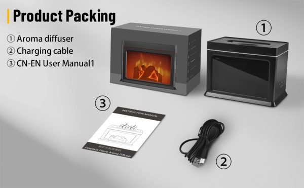 Humidificador Forma Chimenea - Imagen 2