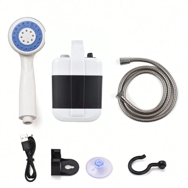 Ducha Portátil Recargable Multifuncional - Imagen 3