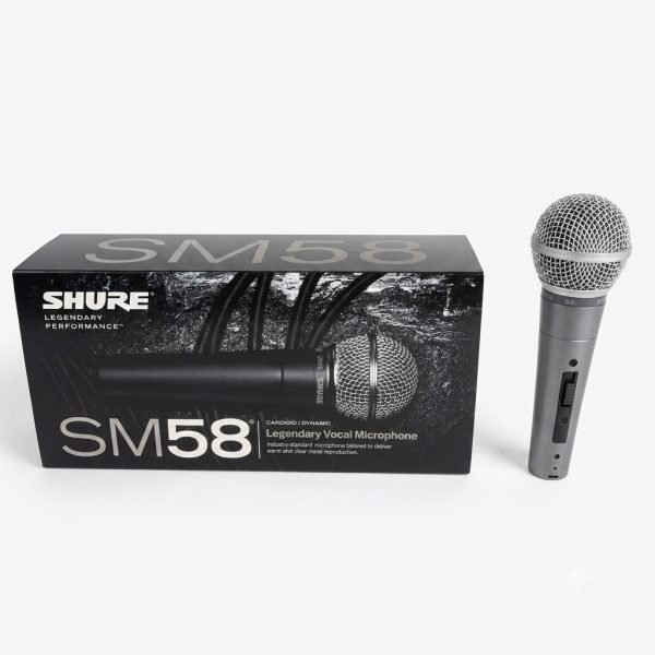 Micrófono Alámbrico SM-58 Profesional