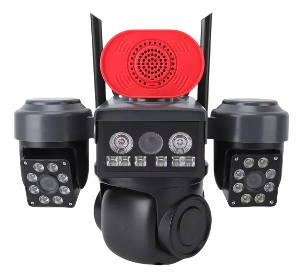 Cámara de Seguridad WiFi 4 Lentes 360° - Imagen 2