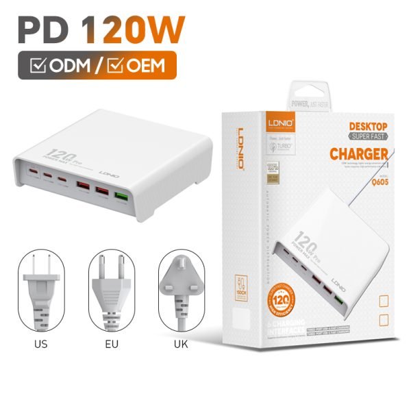 Multipuerto LDNIO Q605 – 120W